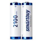 Аккумулятор NiMh Smartbuy AA/2BL 2100 mAh (24/240) (SBBR-2A02BL2100)