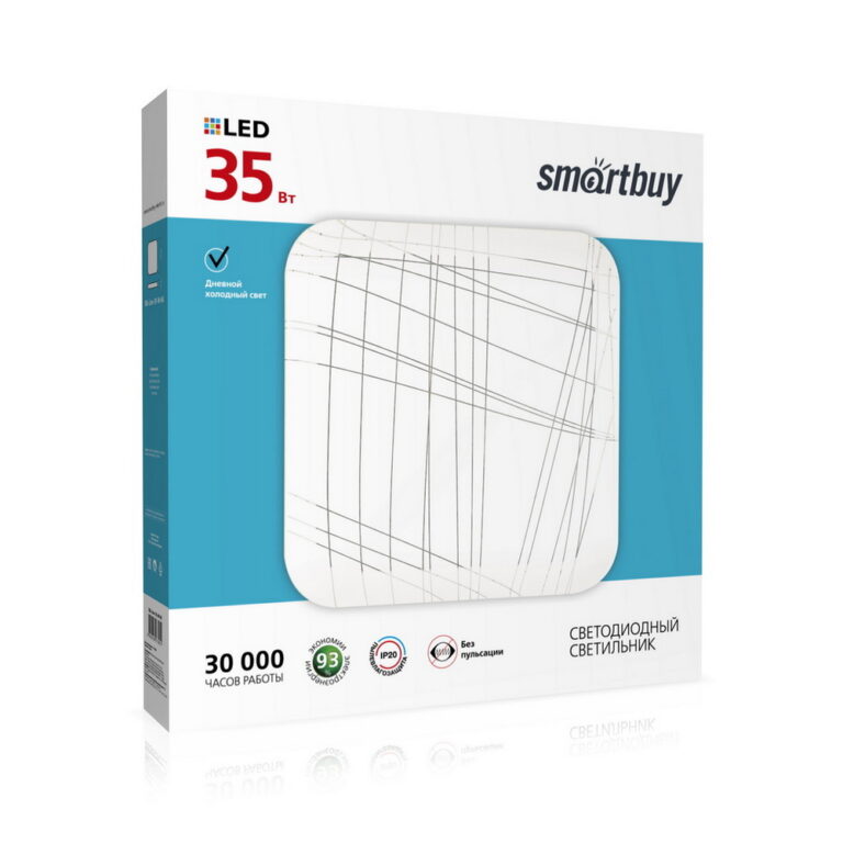 Светодиодный потолочный светильник (LED) Smartbuy-35W Line (SBL-Line-35-W-6K)