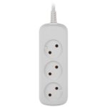 Удлинитель электрический ЭРА UDL-10-330 Greenline 3 розетки без заземления 3м ПВС 2x0.75мм2