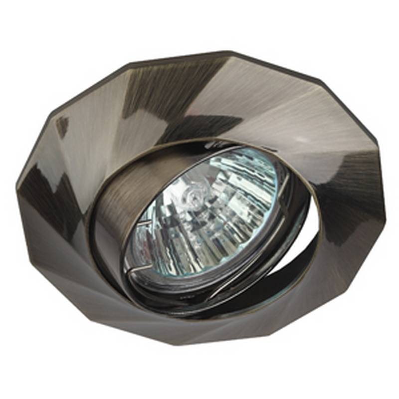 Светильник KL65А SB ЭРА литой MR16,12V/220V, 50W бронза Светильник KL65А SB ЭРА литой MR16,12V/220V, 50W бронза