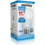 Светодиодная (LED) Лампа Smartbuy-A60-11W/6000 (SBL-A60-11-60K-E27)