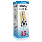 Светодиодная (LED) Лампа Smartbuy-G4-3_5W/6400/G4 (SBL-G4 3_5-64K)