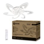 Светильник светодиодный ELEGANT ORBIT 90Вт 230В 3000-6500K 7000Лм 725х635х90мм c пультом ДУ белый IN HOME