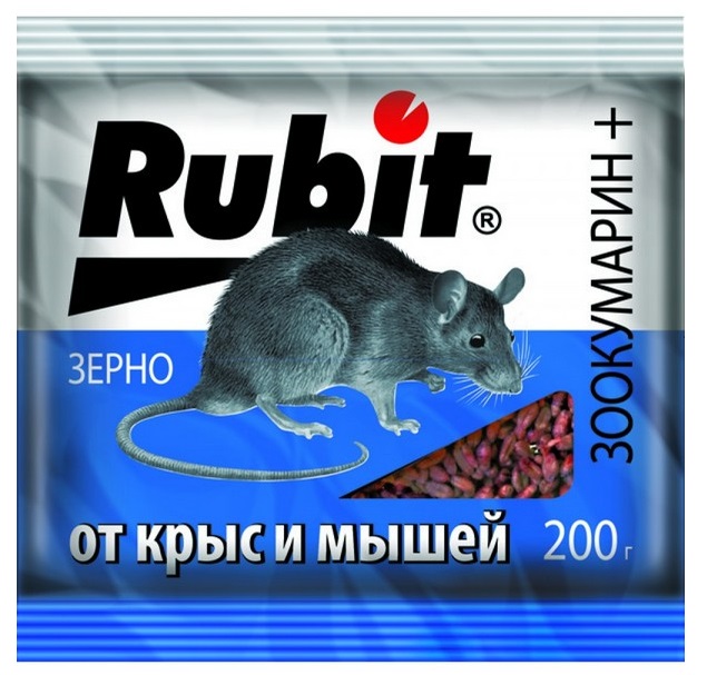 Рубит ЗООКУМАРИН+ зерно 200г (30)
