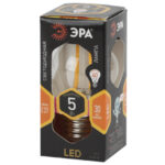 Лампа светодиодная  ЭРА F-LED Р45-5w-827-E27