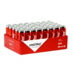 Батарейка алкалиновая Smartbuy LR6/40 bulk (40/720)  (SBBA-2A40S)