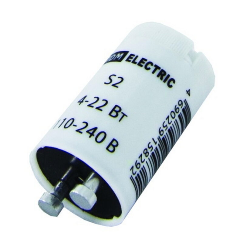 Стартер S10 4-80Вт 220-240В алюм. контакты TDM