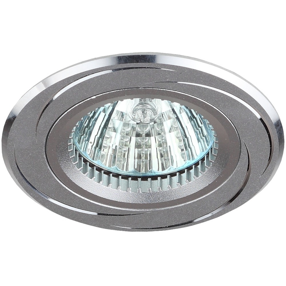 Встраиваемый светильник алюминиевый ЭРА KL34 AL/SL/1 MR16, 12V, 50W хром Встраиваемый светильник алюминиевый ЭРА KL34 AL/SL/1 MR16, 12V, 50W хром