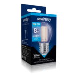 Светодиодная (LED) Лампа FIL Smartbuy-G45-8W/4000/E27 (SBL-G45F-8-40K-E27)
