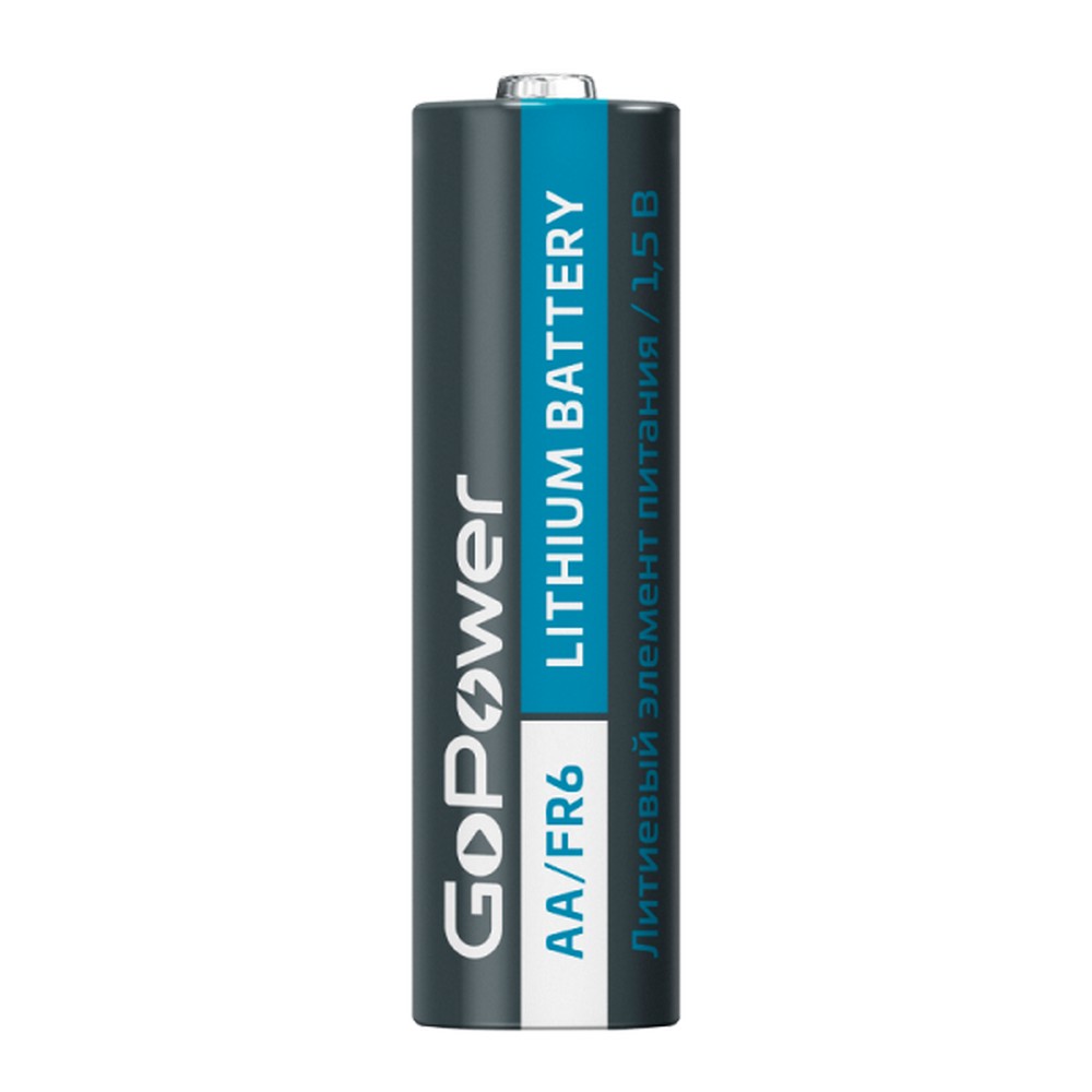 Батарейка GoPower FR6 AA BL2 Lithium 1.5V (2/20/200) Батарейка GoPower FR6 AA BL2 Lithium 1.5V (2/20/200)