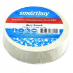 Изолента Smartbuy, 0.13х15мм, 10 метров, белая (SBE-IT-15-10-w)
