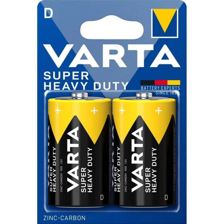 Батарейка Varta SUPERLIFE R20 D BL2 Heavy Duty 1.5V (2020) (2/24/120)
