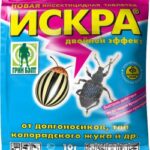 Искра Двойной Эффект, ТАБ (пак 10 гр)  GREEN BELT - 350 шт/кор  - пестицид (21 г/кг циперметрина + 9 г/кг перметрина), 06-1222, годен: 01.11.2025, Россия) /4601826001248/