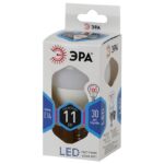 Лампочка светодиодная ЭРА STD LED P45-11W-840-E14 E14 / Е14 11Вт шар нейтральный белый свет