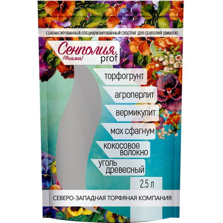Субстрат для сенполий "Сенполий (фиалка) PROF" 2.5 л