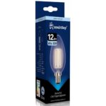 Светодиодная (LED) Лампа FIL Smartbuy-C37-12Вт/4000К/E14 (SBL-C37F-12-40K-E14)