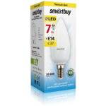 Светодиодная (LED) Лампа Smartbuy-C37-07W/3000/E14