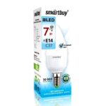 Светодиодная (LED) Лампа Smartbuy-C37-07W/4000/E14