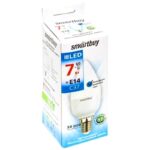 Светодиодная (LED) Лампа Smartbuy-C37-07W/6000 (SBL-C37-07-60K-E14)