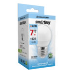 Светодиодная (LED) Лампа Smartbuy-G45-07W/4000/E27(SBL-G45-07-40K-E27)