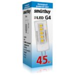 Светодиодная (LED) Лампа Smartbuy-G4-4,5W/6400/G4 (SBL-G4 4_5-64K)