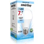 Светодиодная (LED) Лампа Smartbuy-A60-07W/4000/E27