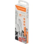 *Кабель GoPower GP20TT Type-C (m)-Type-C (m) 1.0м 100W белый (1/200/800)