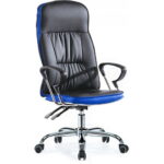 Офисное кресло SmartBuy SB-A500 (черное с синим)