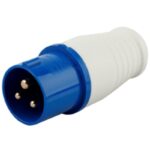 Вилка ЭРА V-16-3P-PE-IP44 переносная 014 3Р+РЕ 16А 380В IP44