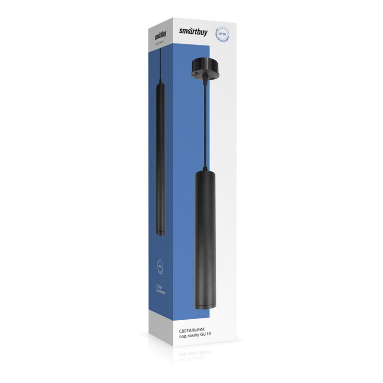 Цилиндрический светильник GU10 Smartbuy-Black/IP20 (SBL-CYL1B-GU10)/20