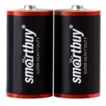 Батарейка солевая Smartbuy R20/2S (24/288)  (SBBZ-D02S)