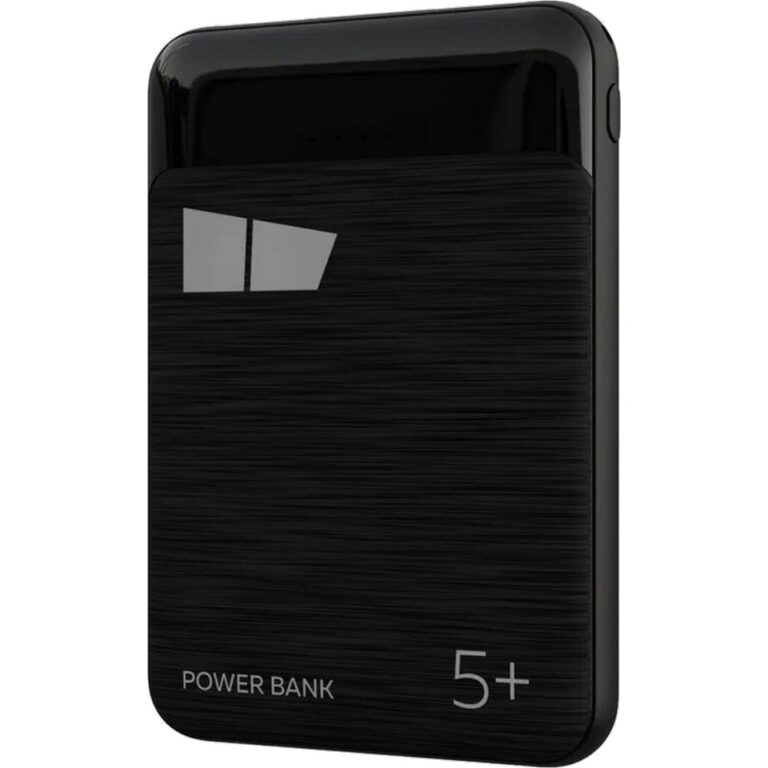 Внешний аккумулятор  5000mAh 2USB 2.1A More choice PB33-05 (Black)