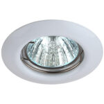 ST3 WH Светильник ЭРА штампованный MR16,12V/220V, 50W белый (200/3000)