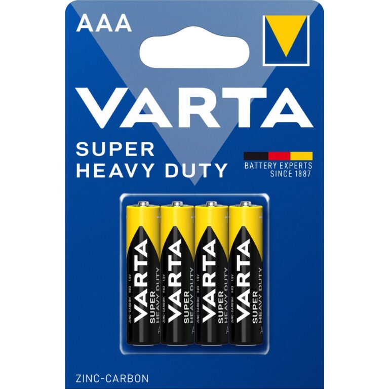Батарейка Varta SUPERLIFE R03 AAA BL4 Heavy Duty 1.5V
