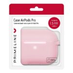 Силиконовый чехол для AirPods Pro, розовый, Prime Line 4716