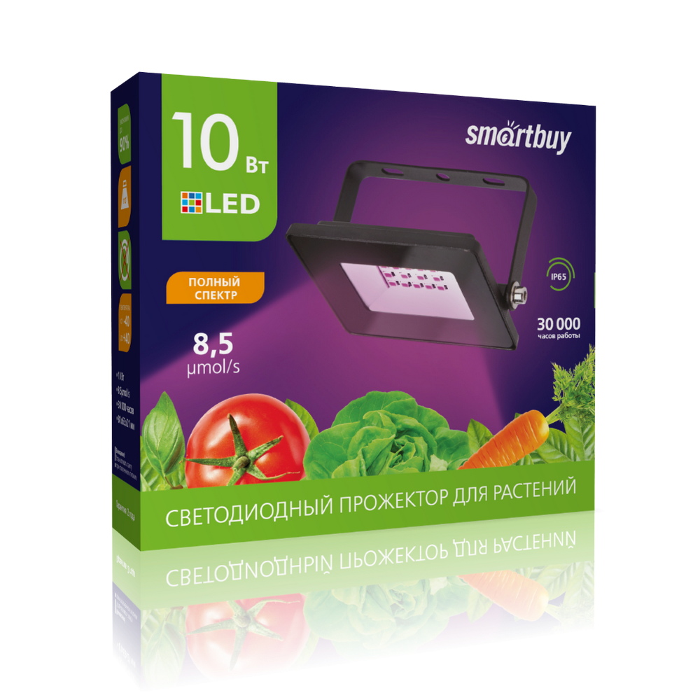 Светодиодный (LED) прожектор FL ФИТО Smartbuy-10W/1300K/IP65 (SBL-FLFITO-10-65K) Светодиодный (LED) прожектор FL ФИТО Smartbuy-10W/1300K/IP65 (SBL-FLFITO-10-65K)