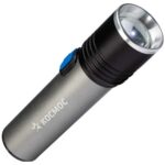 Фонарь ручной КОСМОС (KOS111Lit) аккум/3ВтLED/линза/зум/Li-ion18650 1200mAh/анодир алюминий/USB-шнур