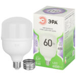 Лампа светодиодная ЭРА GREEN LINE LED POWER T100-50W-865-E27/E40 GL Е27/Е40 50 Вт колокол холодный свет