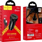 АЗУ 1USB 3.0A QC3.0 быстрая зарядка для Type-C Hoco Z49A (Black)
