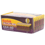 Батарейки Kodak LR03-60 (4S) colour box XTRALIFE Alkaline [K3A-60] (60/1200/38400)