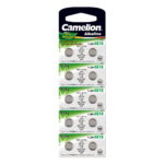 Батарейка Camelion G10  BL-10 Mercury Free (AG10-BP10(0%Hg), 389A/LR1130/189 батарейка для часов)
