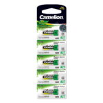 Camelion LR27A BL-5 Mercury Free (A27-BP5, батарейка,12В)