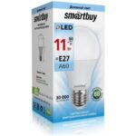 Светодиодная (LED) Лампа Smartbuy-A60-11W/4000/E27