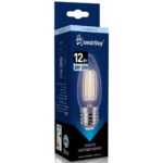 Светодиодная (LED) Лампа FIL Smartbuy-C37-12Вт/4000К/E27 (SBL-C37F-12-40K-E27)