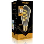 Светодиодная (LED) Лампа ART Smartbuy-ST64-7W/3000/E27 (SBL-ST64Art-7-30K-E27)/100