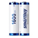 Аккумулятор NiMh Smartbuy AA/2BL 1600 mAh (24/240) (SBBR-2A02BL1600)