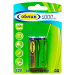 акк. Облик NI-Mh AA 1000 mAh BL2