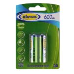 акк. Облик NI-Mh AA 600 mAh BL2