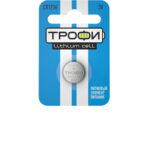 Батарейки Трофи CR1216-1BL ENERGY POWER Lithium (10/240/43200)