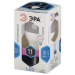 Лампочка светодиодная ЭРА STD LED A60-11W-840-E27 E27 / Е27 11 Вт груша нейтральный белый свет
